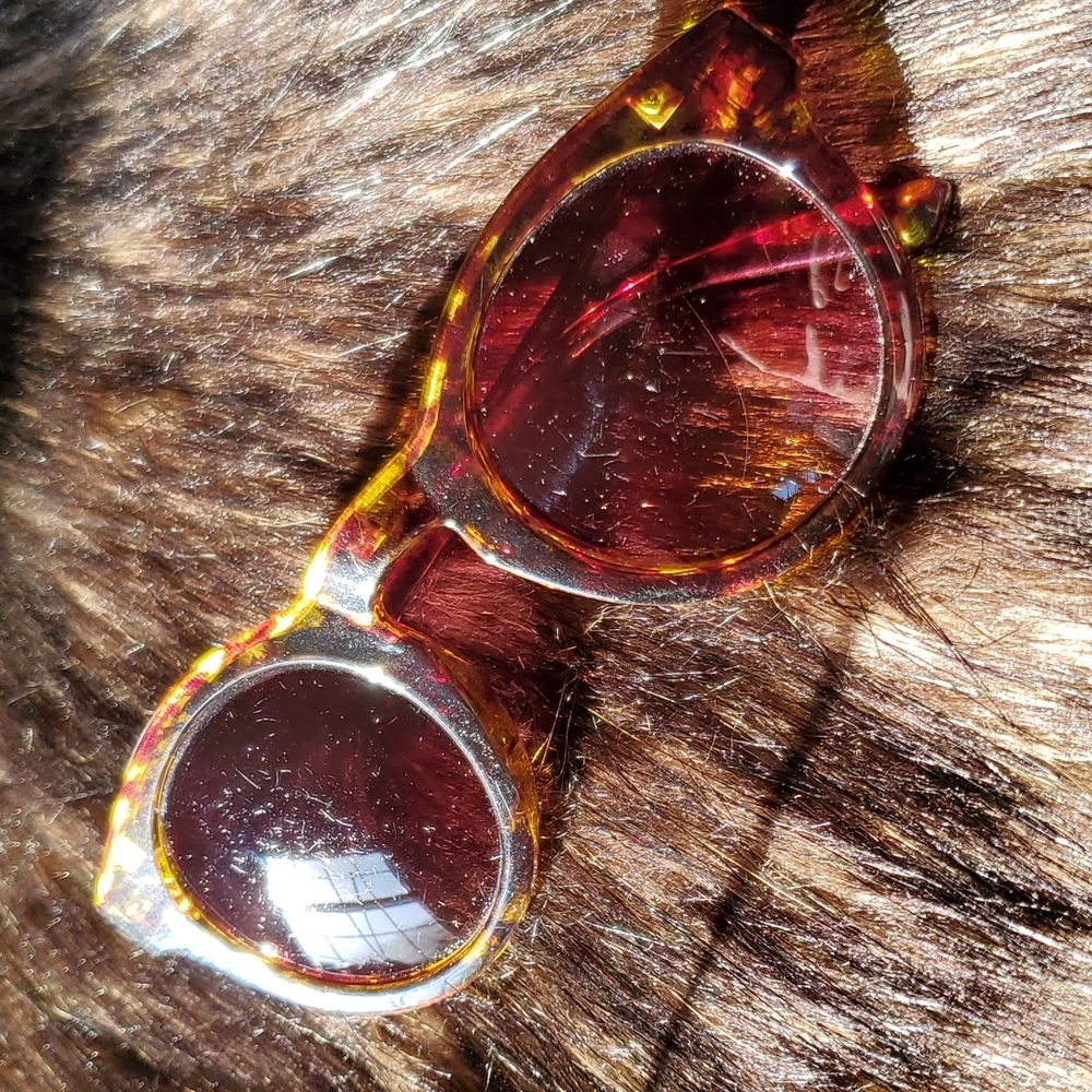 💐Tortoise Shell Round Lens Sunglasses - Picture 4 of 4
